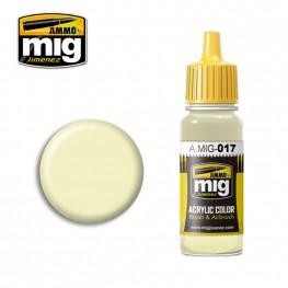 CREMEWEISS RAL9001 ACRYLIC 17ml