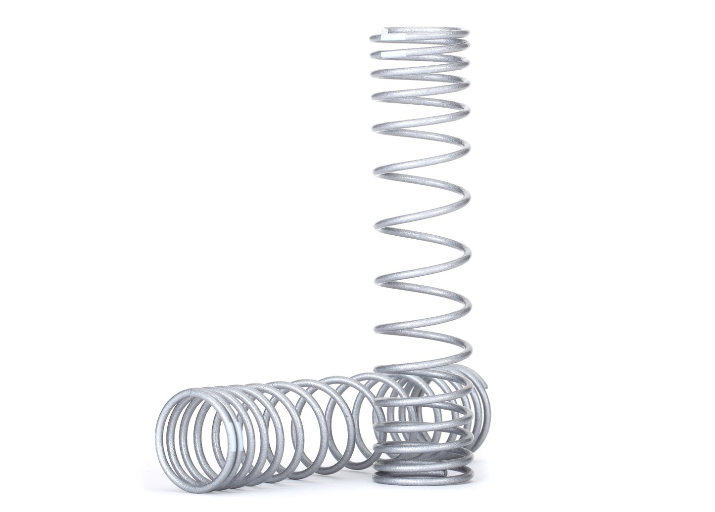 Spring shock front (silver) (GTR) (progressive 0.833 rate white stripe) (2)
