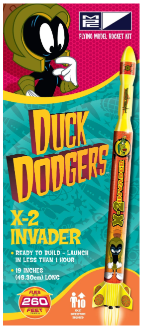 MPC Looney Tunes Marvin The Martian's X-2 Invader Rocket Kit