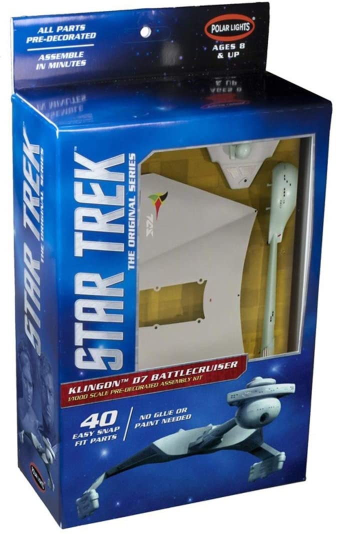 1/1000 Star Trek TOS Klingon D7 Battle Cruiser