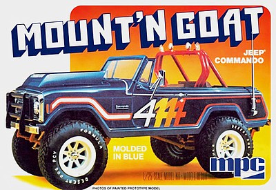 MPC887/12 1/25 Jeep Commando Mount 'N Goat
