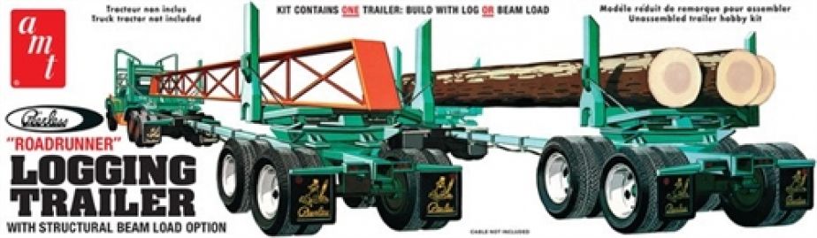 AMT1103/06 1/25 Peerless Logging Trailer