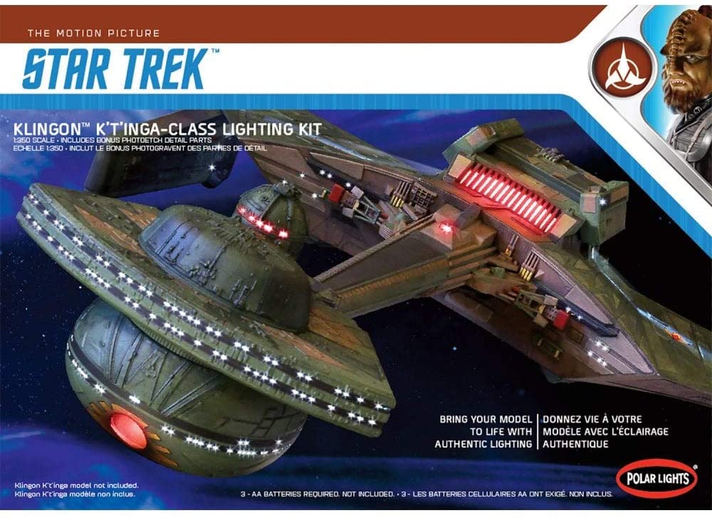 1/350 Star Trek Klingon K't'inga Lighting Kit