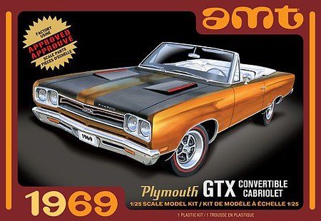 1/25 1969 Plymouth GTX Convertible 2T