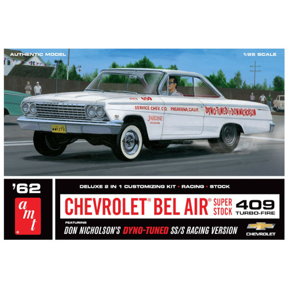 1/25 1962 Chevy Bel Air Super Stock AMT1283