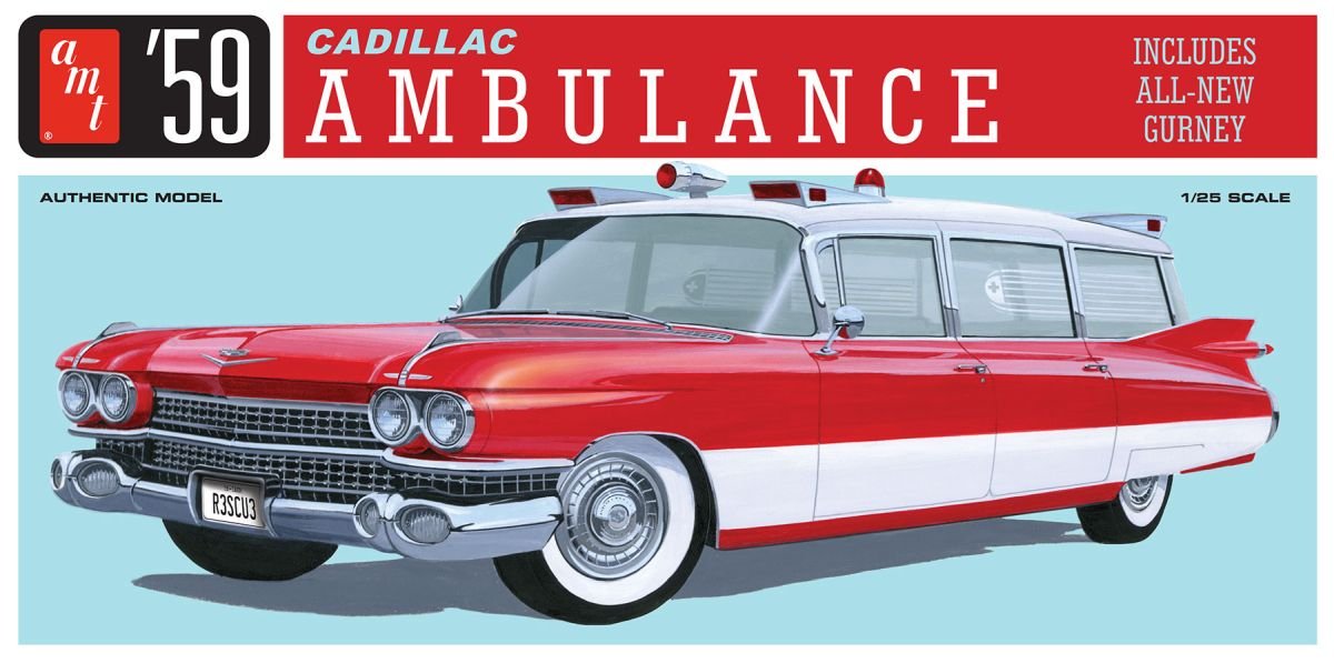 59 Cadillac ambulance