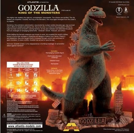 Godzilla King of the Monsters Plastic Model Kit