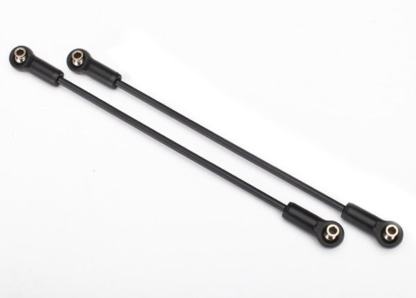 Suspension link rear (upper) (steel) (4x206mm center to center) (2) (assembled with hollow balls)