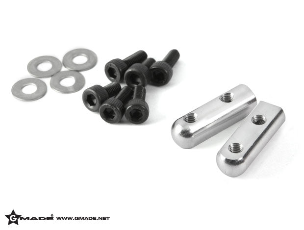 Aluminum Servo Mount Silver