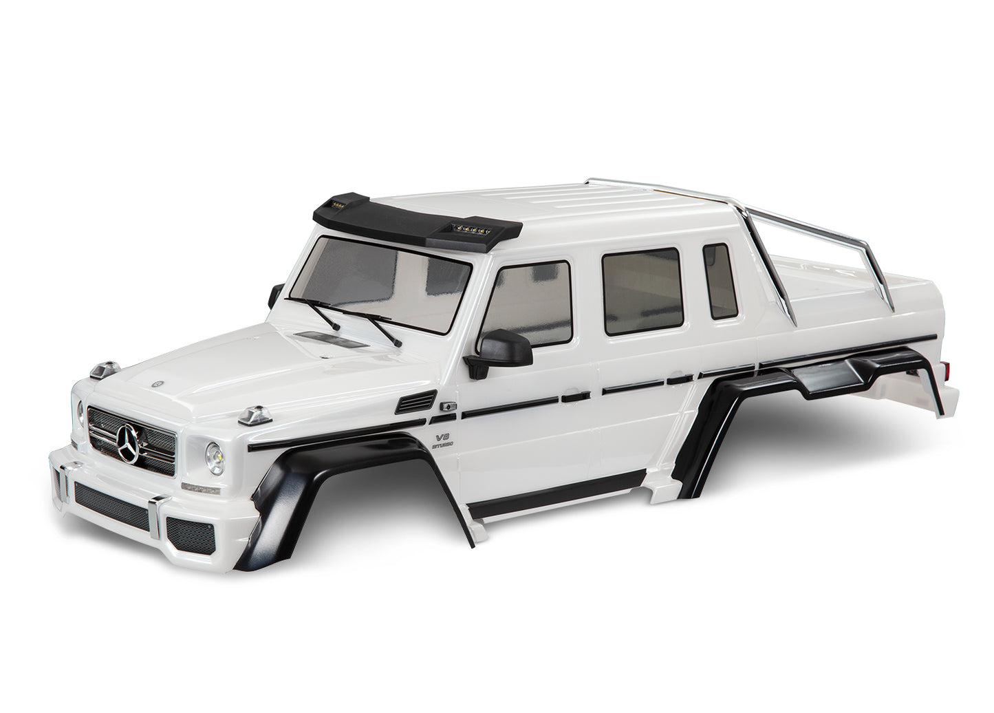 Discontinued - Body Mercedes-Benz G 63 complete (pearl white) (includes grille side mirrors door handles & windshield wipers)