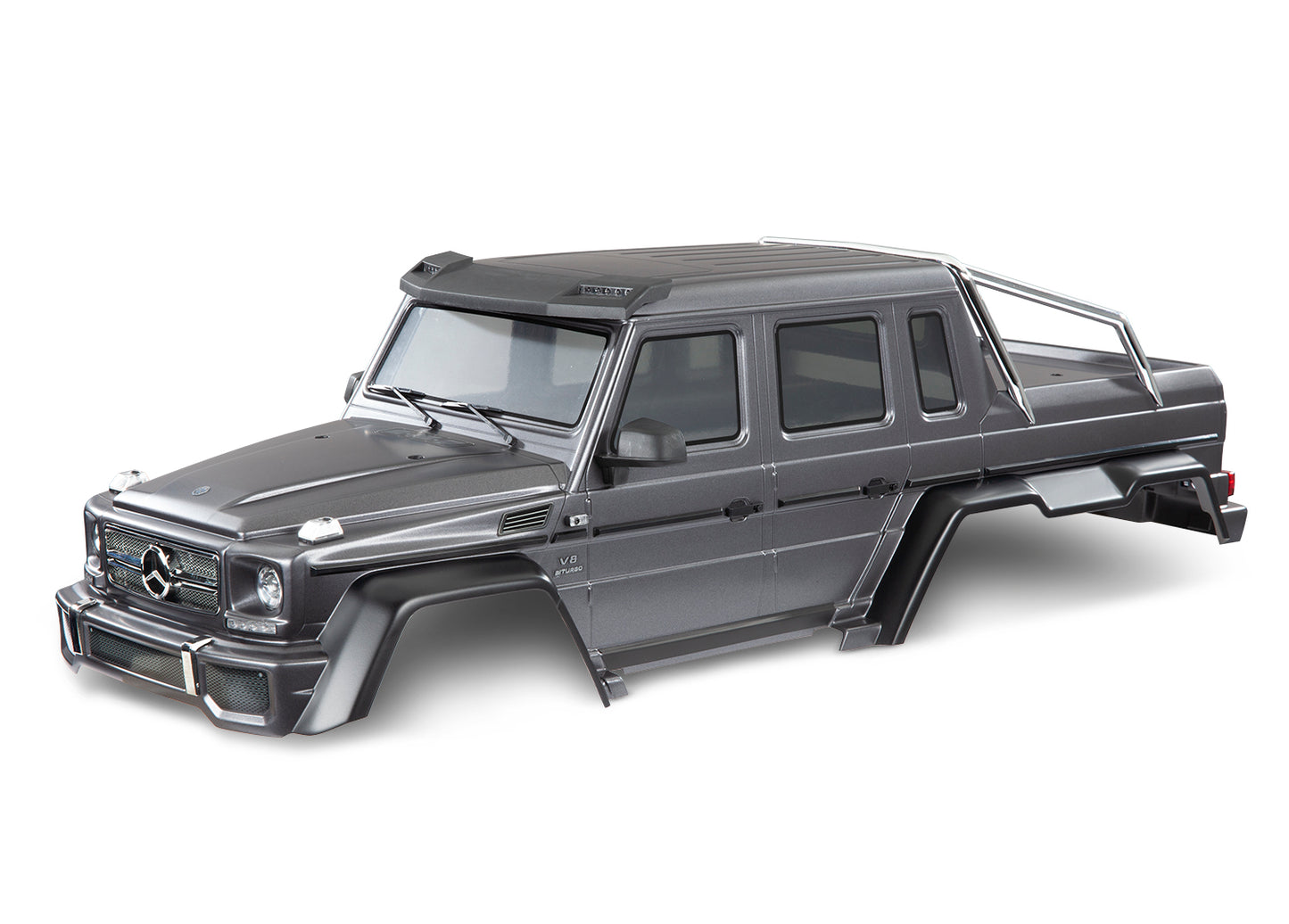 Discontinued - Body Mercedes-Benz G 63 complete (matte graphite metallic) (includes grille side mirrors door handles & windshield wipers)