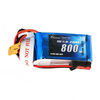 11.1V 800mAh 3S 40C Lipo: JST