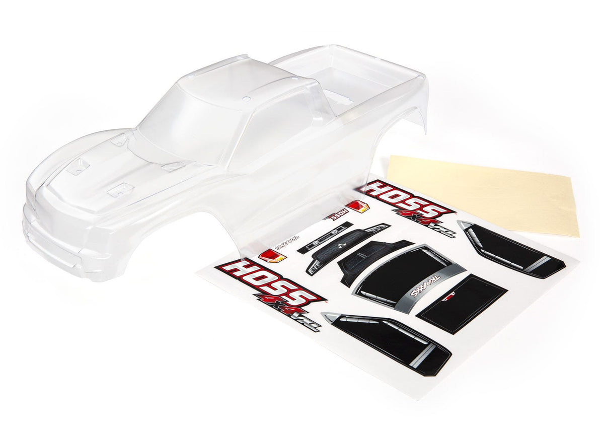 Body Hoss™ 4X4 (clear requires painting)/ window grille lights decal sheet