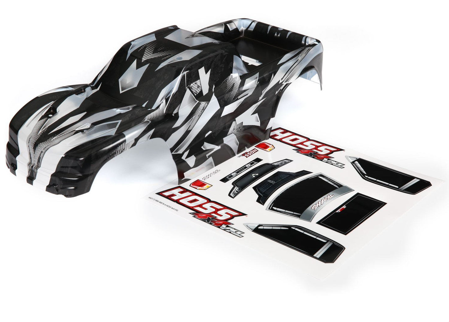 Body Hoss 4X4 ProGraphix (Graphics are printed requires paint & final color application)/ window grille lights decal sheet