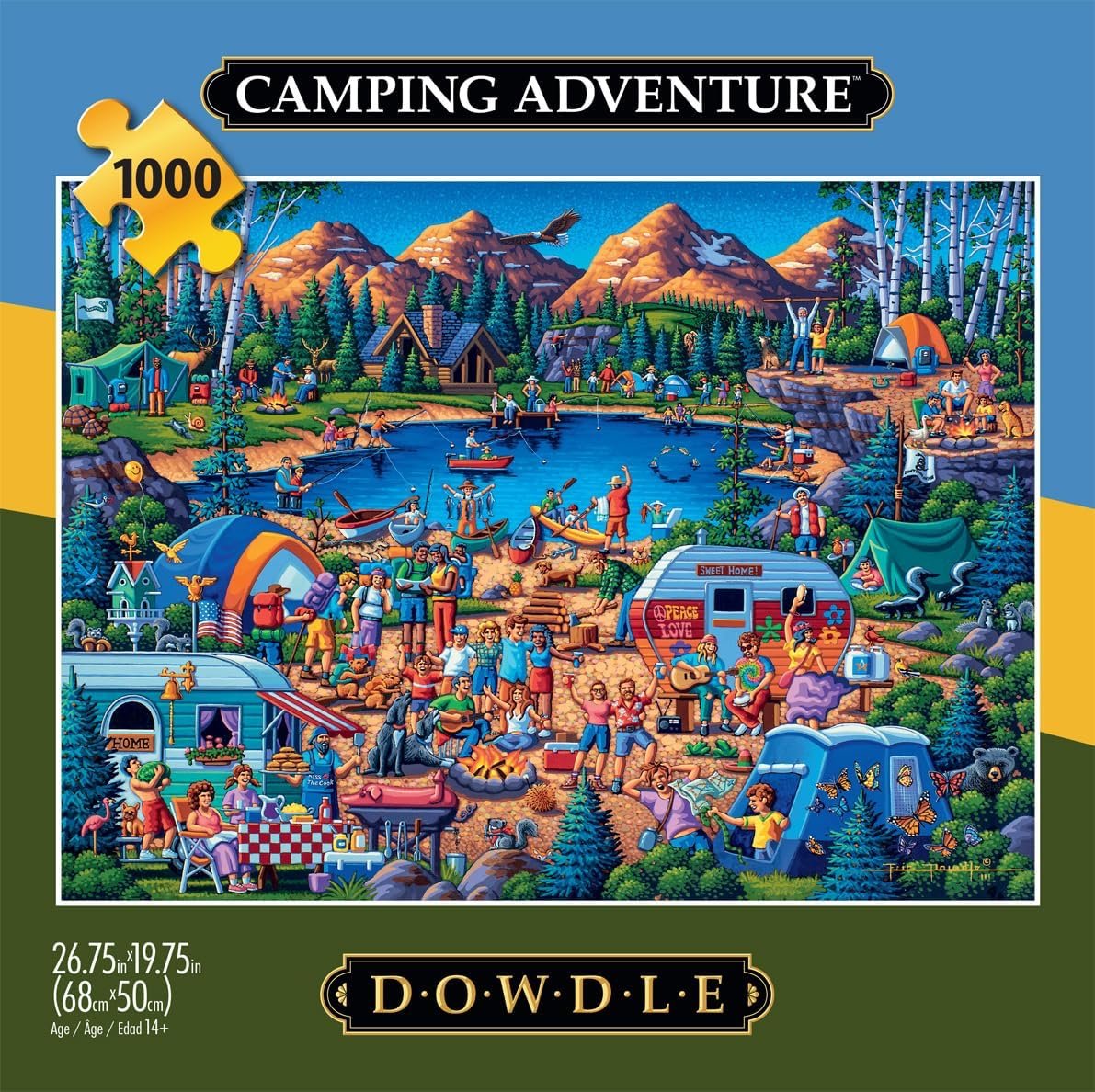 Camping Adventure - 210 Piece Personal Puzzle