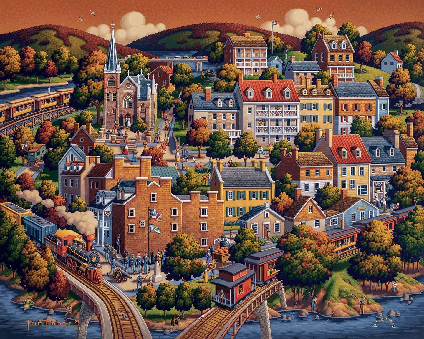 Harpers Ferry 210 Piece Personal Puzzle
