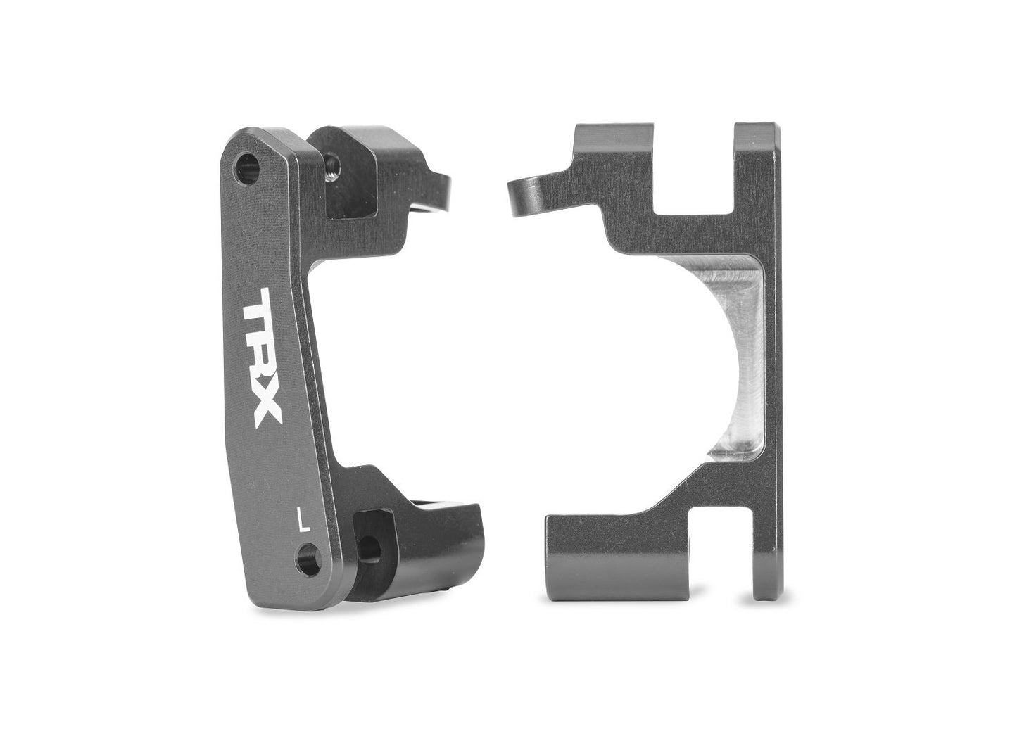 Gray Aluminum Caster Blocks (L&R)