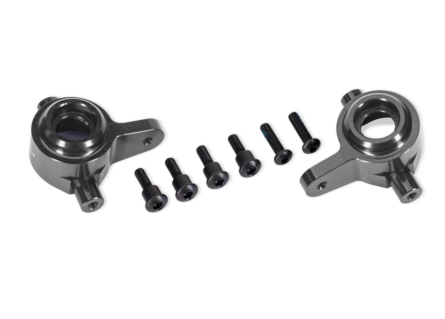 Gray Aluminum Steering Blocks (L&R)