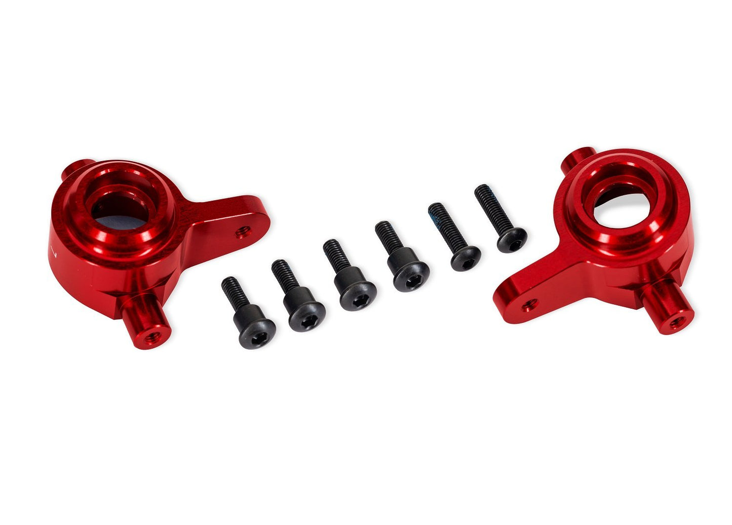 Red Aluminum Steering Blocks (L&R)