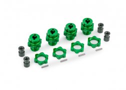 17MM WHEEL HUB/NUTS HD GRN