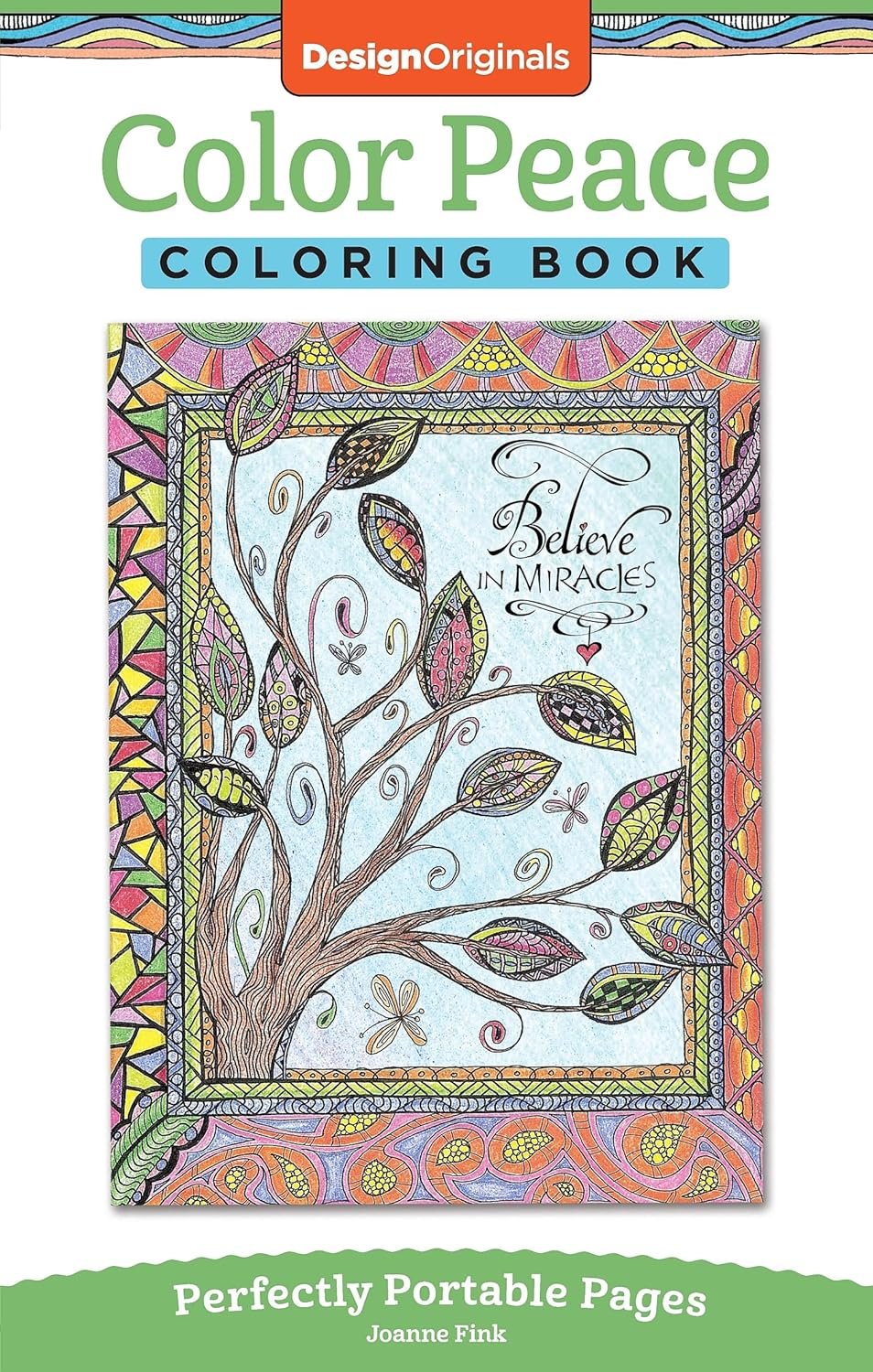 Color Peace Coloring Book - Take Along Faithful Designs