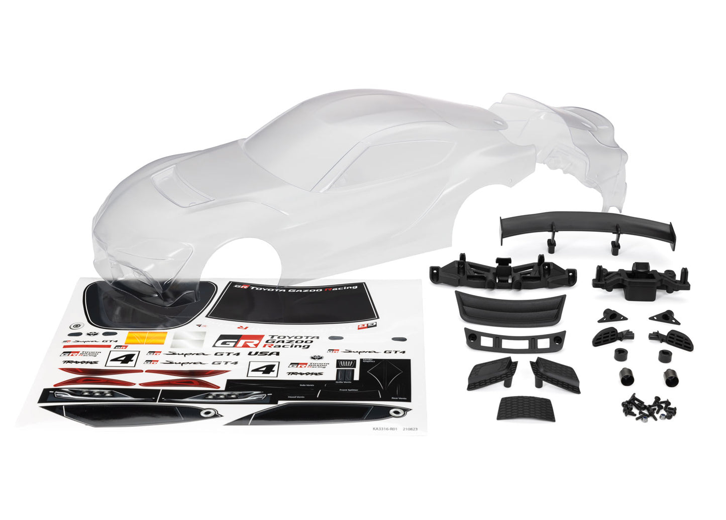 BODY SUPRA GT4 CLEAR