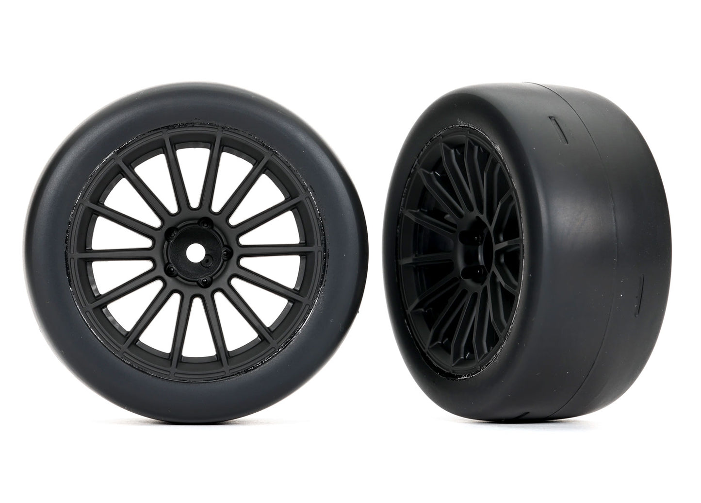 T&W MULT SPKE REAR BLK CRM SLK