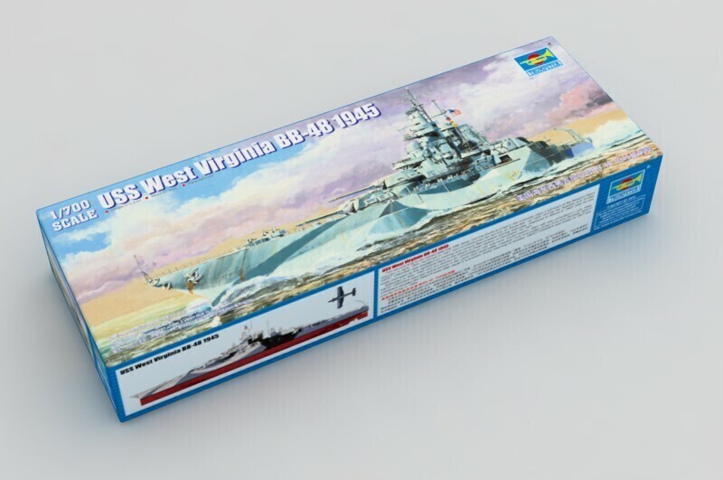 5771 1/700 USS West Virginia BB48 Battleship 1941