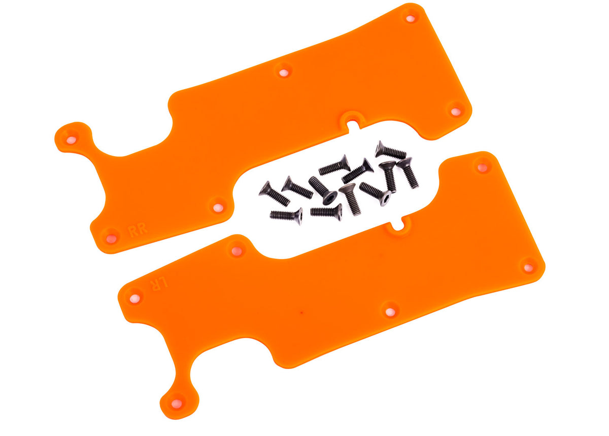 SUSPENSION ARM COVER REAR ORNG