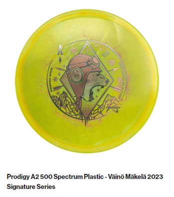 Prodigy A2 500 Spectrum Plastic - Väinö Mäkelä 2023 Signature Series 170-174