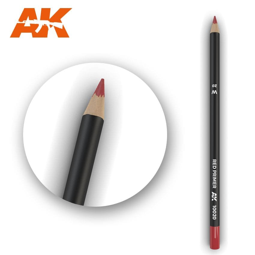 AK Weathering Pencils for Models: Red Primer