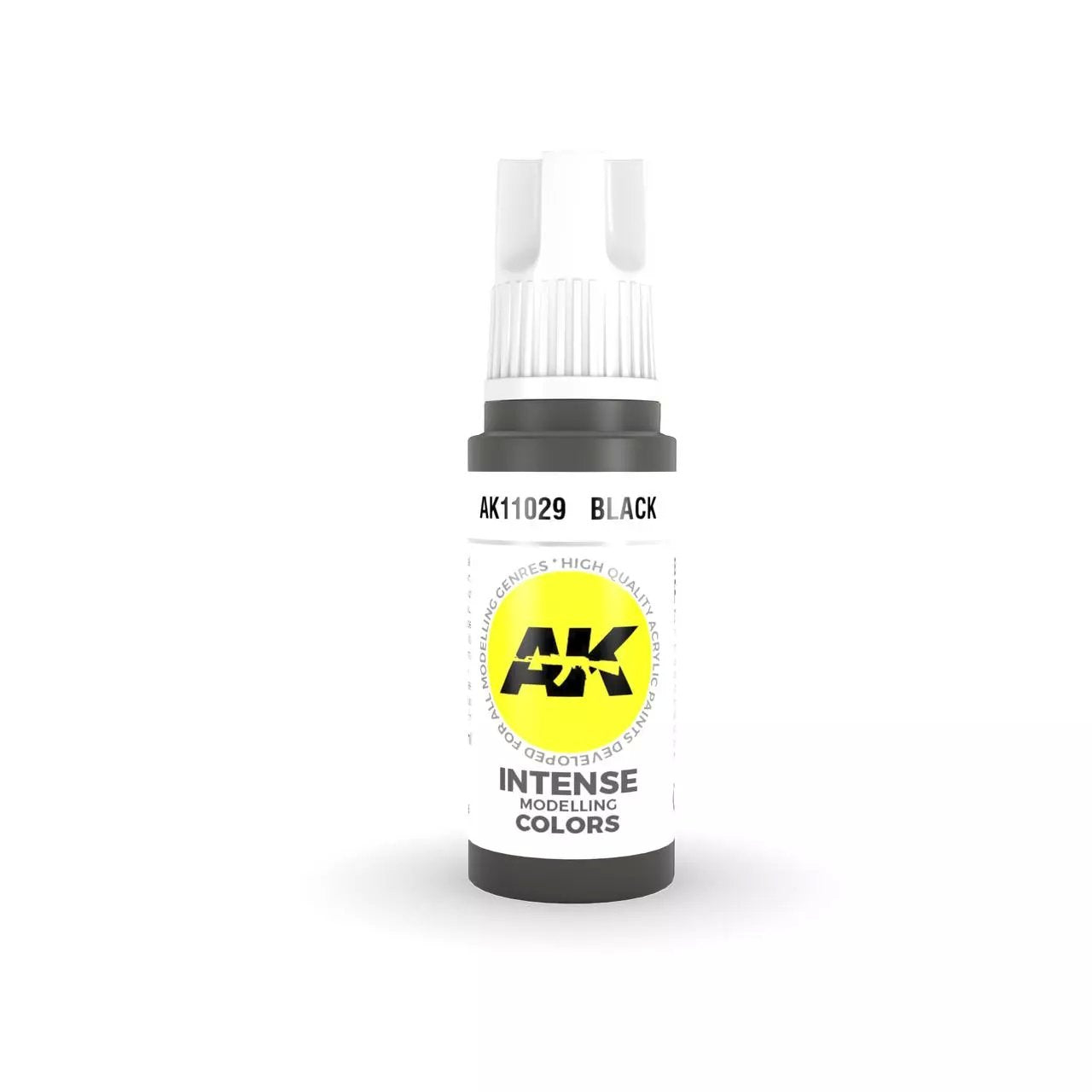 Black Acrylic Paint 17ml Bottle