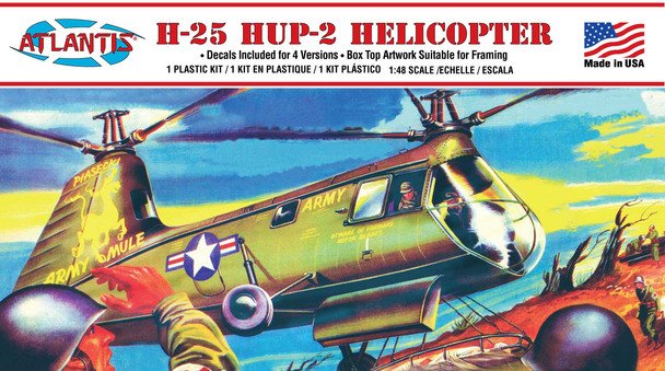 H-25 Army Mule Helicopter 1:48