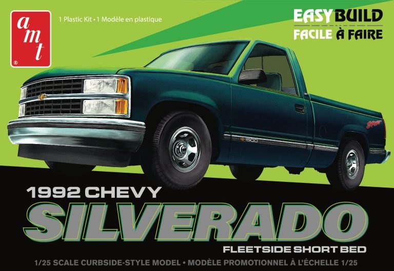 92' Silverado Shortbed Fleetside Easy Build 1:25