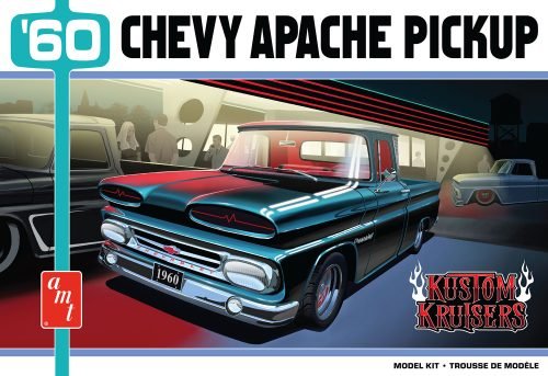 1960 Chevy Apache Pickup Street Machine 1/25 Kit AMT MODELS (AMT1444)