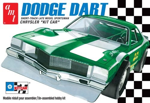 AMT Dodge Dart Sportsman Short Track “Kit Car” 1:25 Scale Model Kit