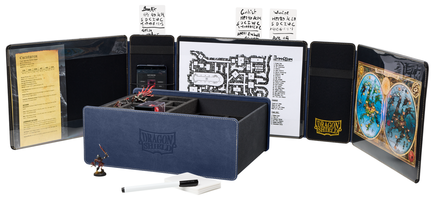 Dragon Shield RPG: Game Master Companion - Midnight Blue