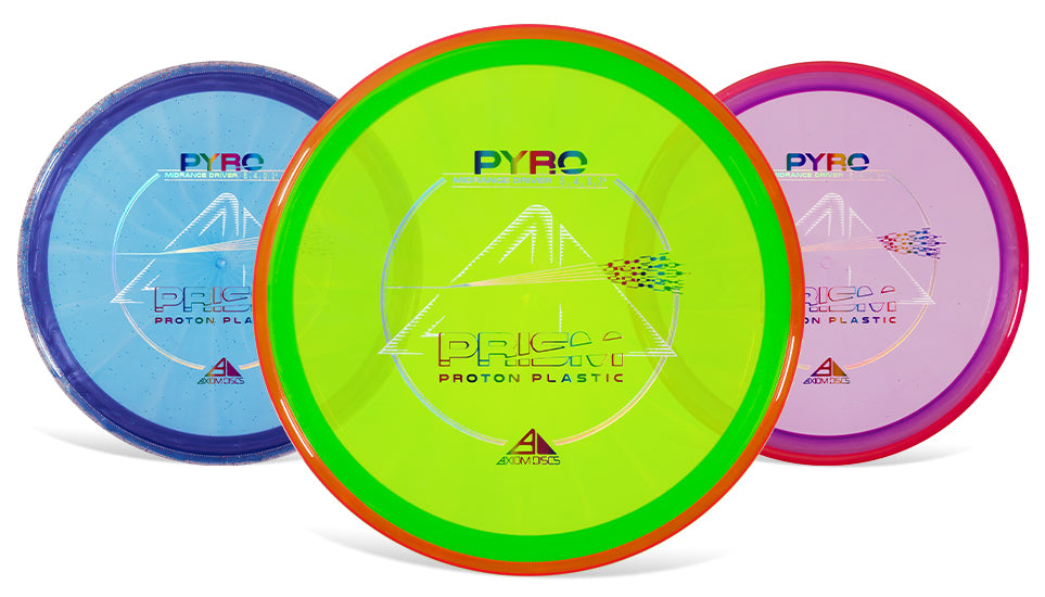 Axiom PYRO Prism Proton Plastic Midrange - Colors and Weights many vary