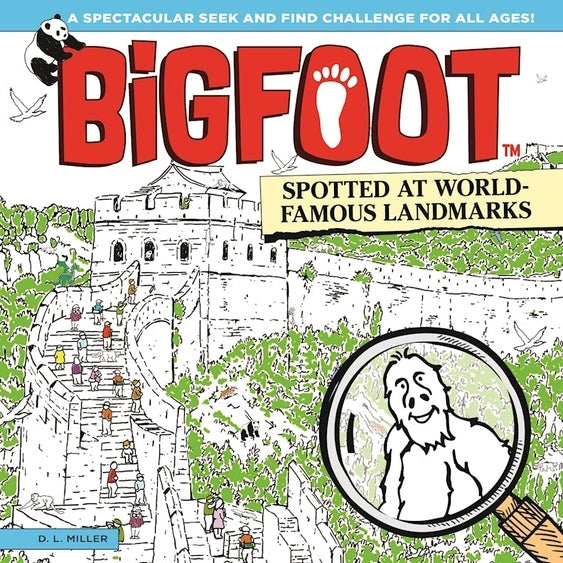 Bigfoot Spotted At World-Famous Landmarks- Puzzle Story Book