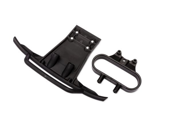 Black Front Bumper and Mount