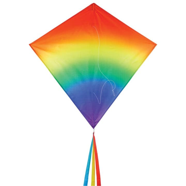 Blended Rainbow 30" Diamond Kite