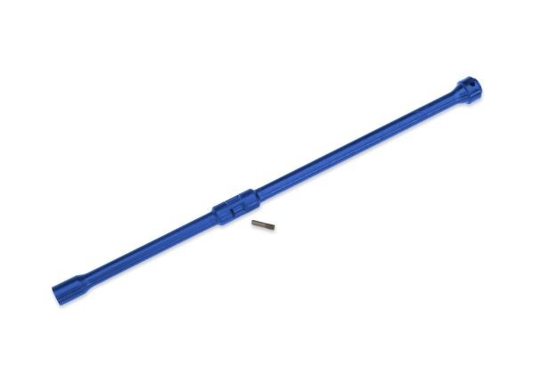 Blue Plastic Center Driveshaft with Pin