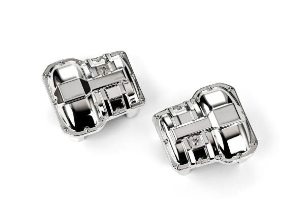 Bright Chrome Axle Covers (F&R)