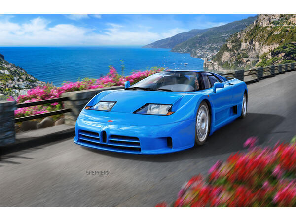 Bugatti EB110 Supercar 1:24