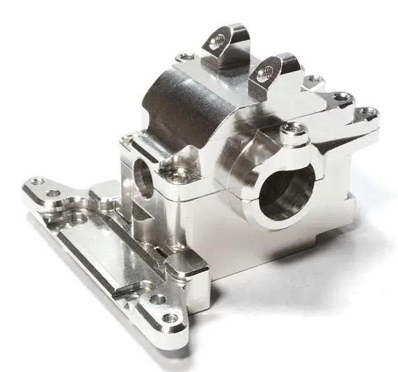 Billet Machined Gear Box for Traxxas LaTrax Rally 1/18 Scale C25956SILVER