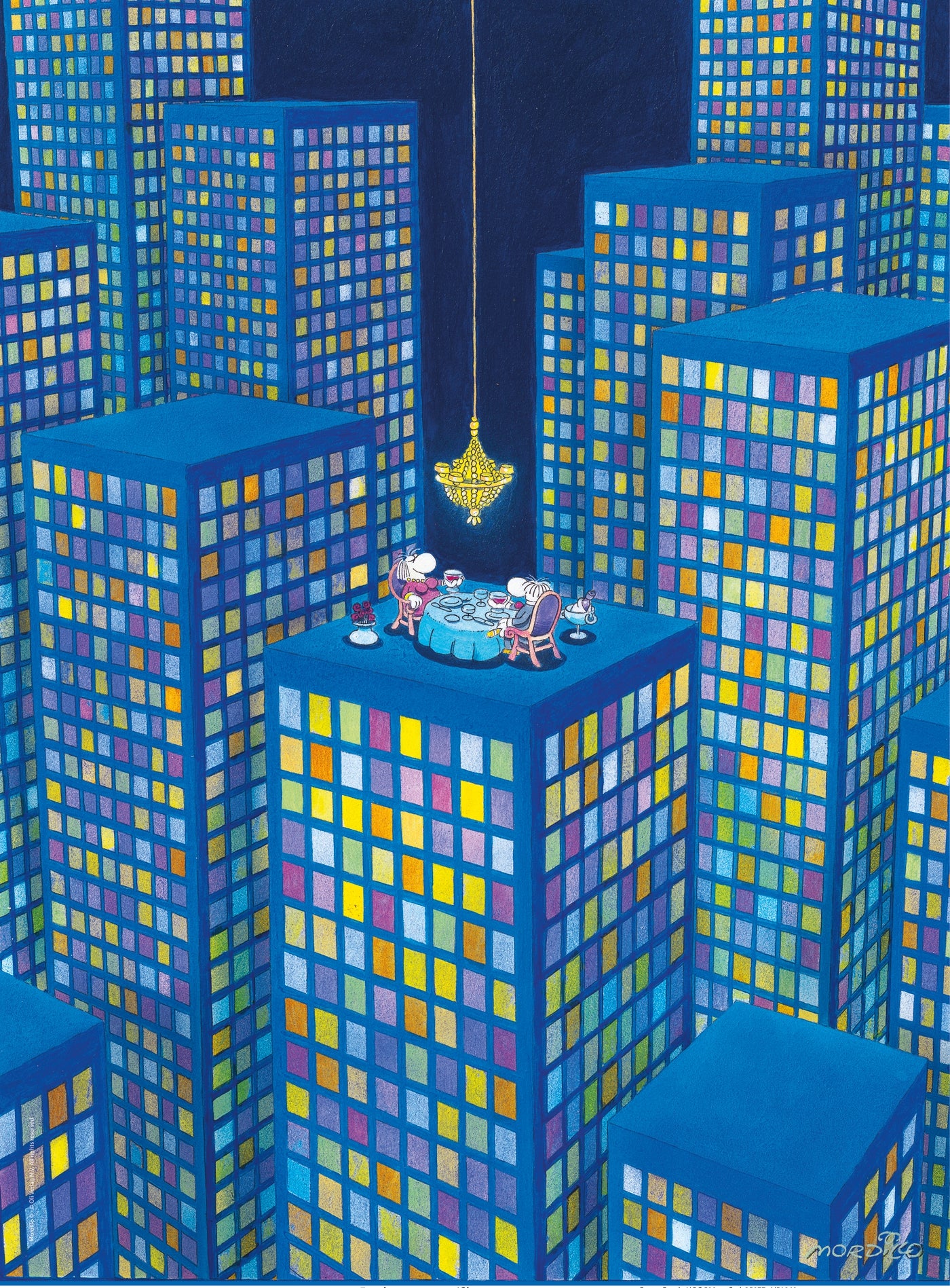 The Dinner - 500pc Mordillo