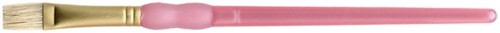 Crafter's Choice White Bristle Flat Brush-Size 4