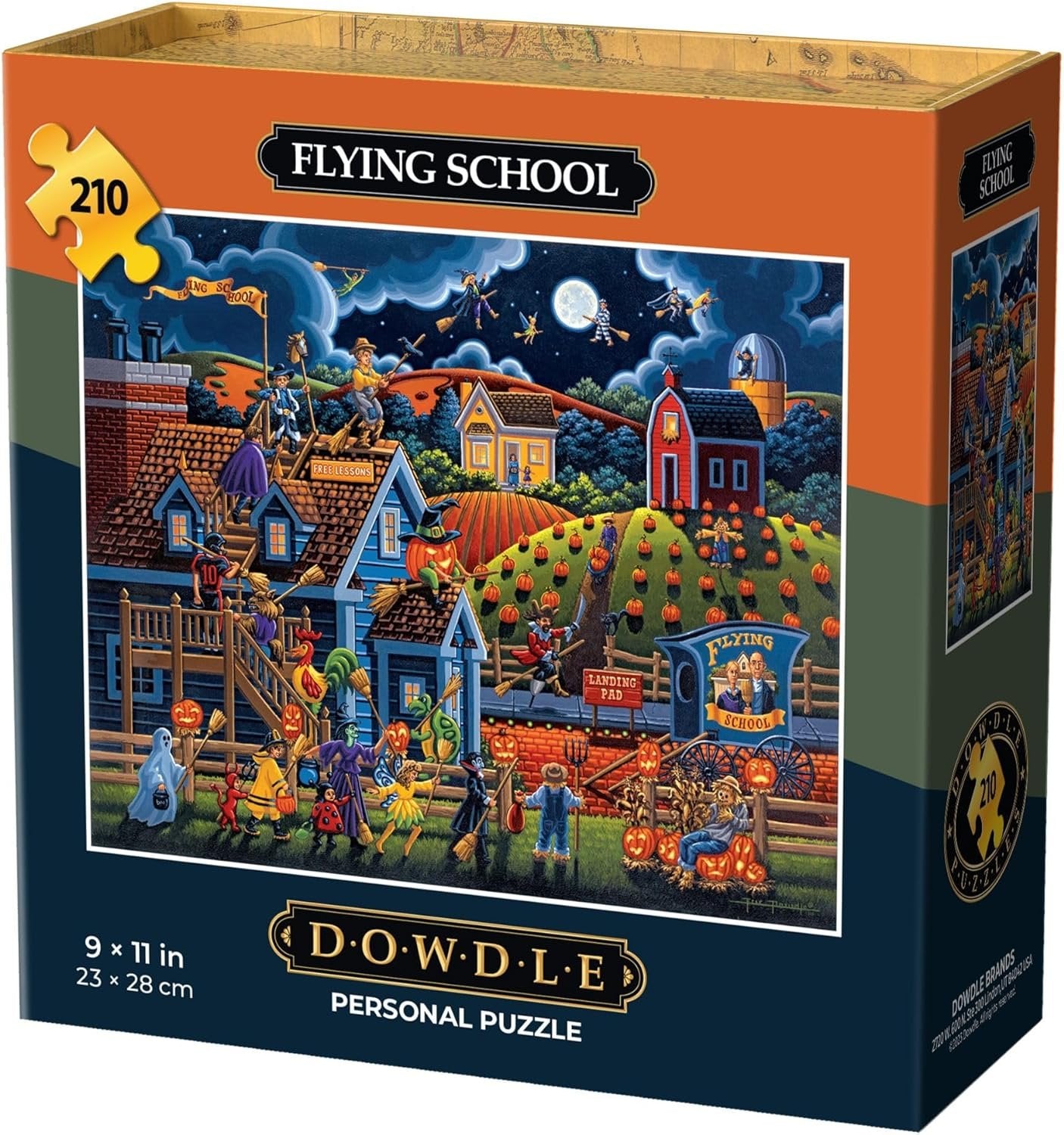 Flying School - 210 Piece Personal Puzzle