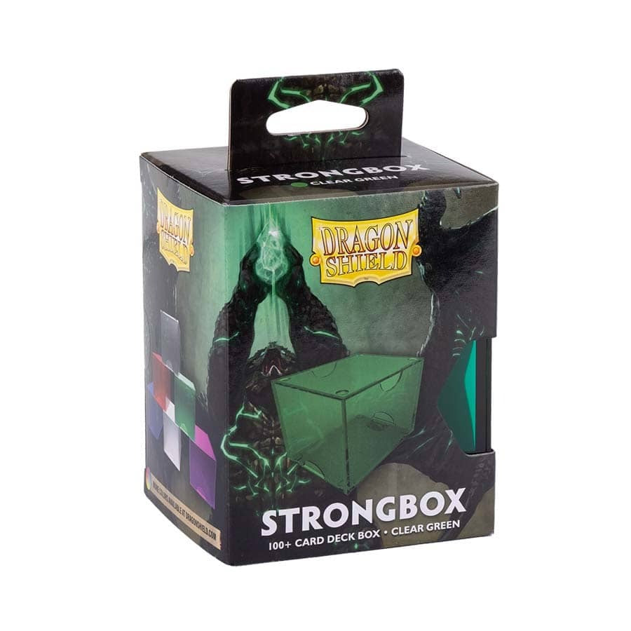 DRAGON SHIELD: STRONGBOX: CLEAR GREEN