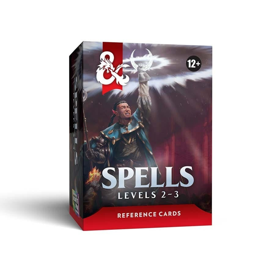 DUNGEONS AND DRAGONS REFERENCE CARDS: SPELLS 2 (LEVELS 2-3)